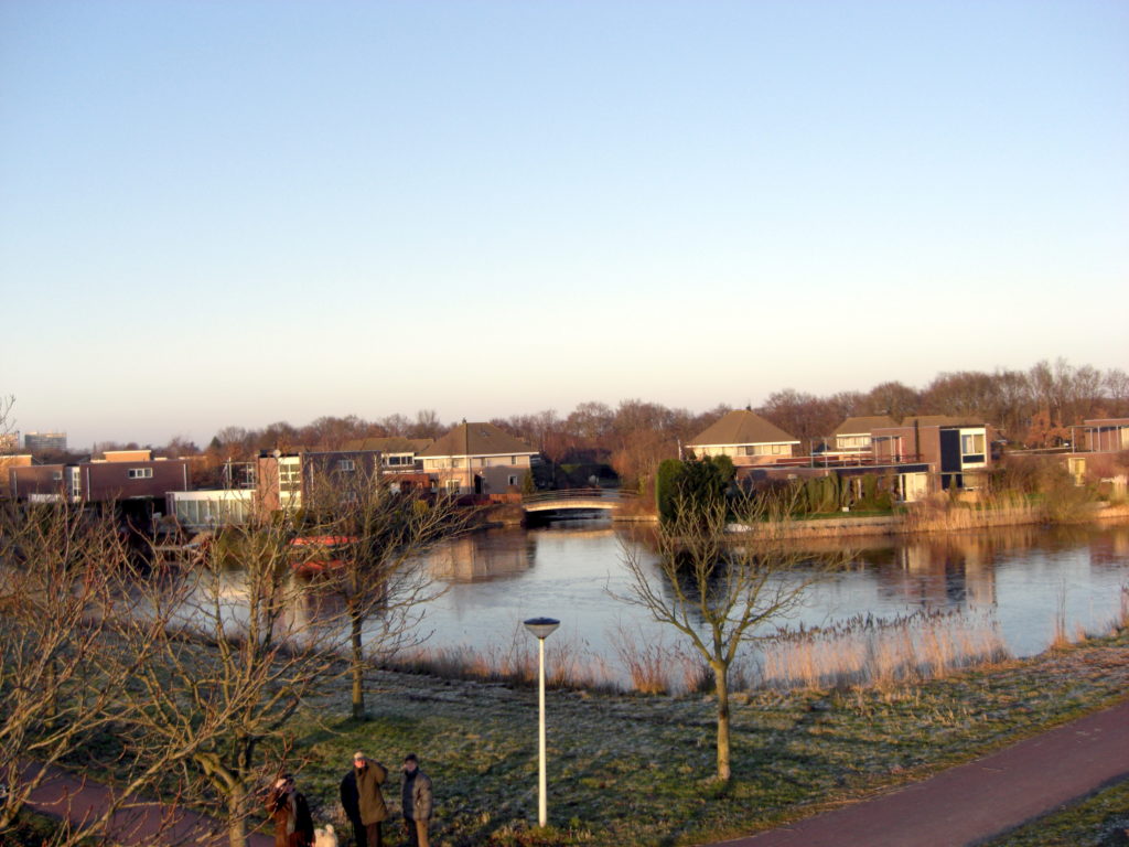 Aerfotos Woningen bij Heidemeer, De Dreef, Heerenveen, NL, 2008-12-28