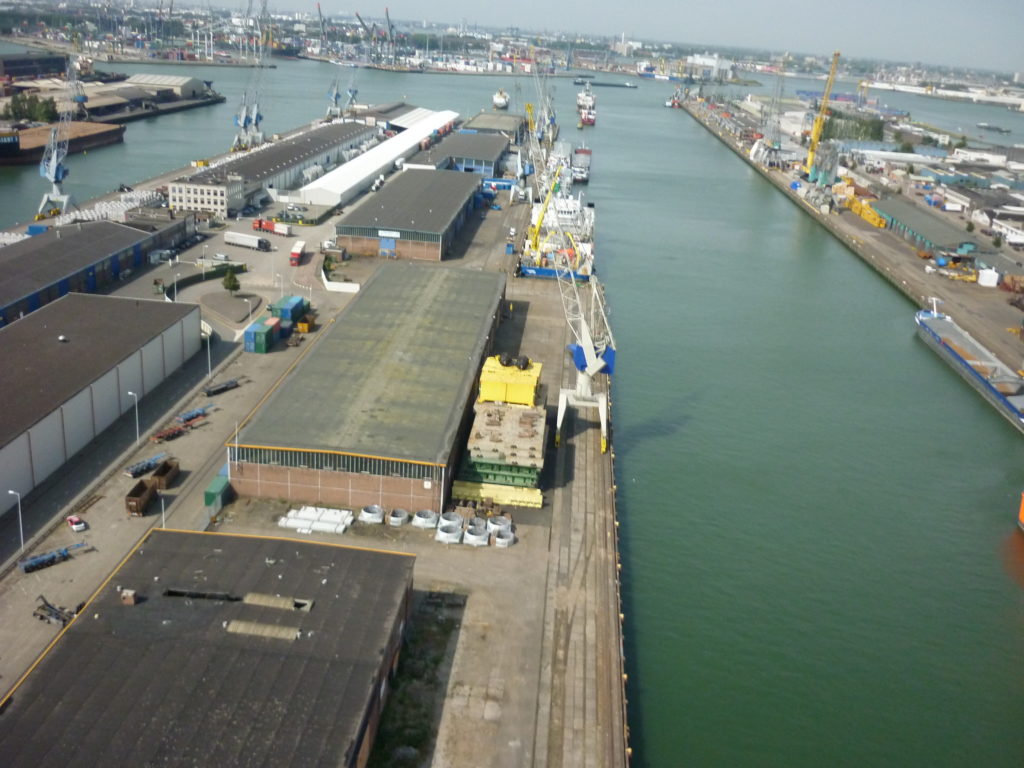 Aerfotos Waalhaven, Rotterdam, NL, 2009-08-26