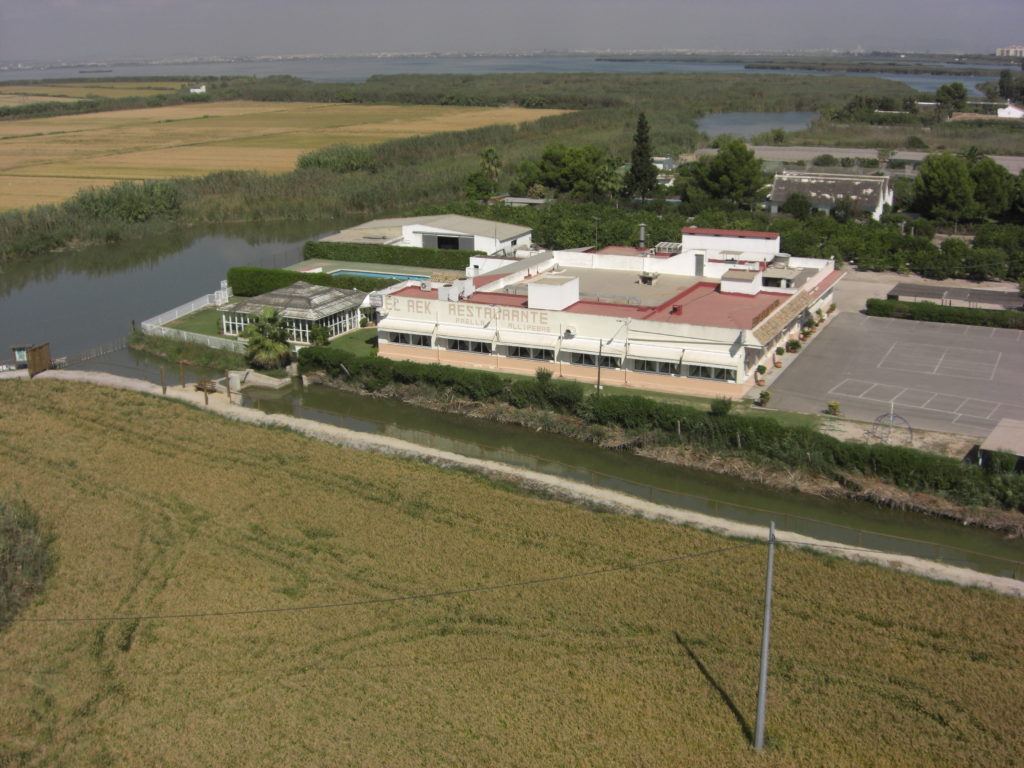 Aerfotos Restaurant El Rek and Albufera Lake, El Palmar, ES, 2008-09-16