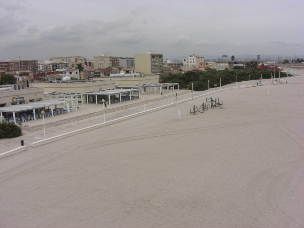 Aerfotos Playa and Restaurant Tropical, El Pinedo, ES, 2008-09-17