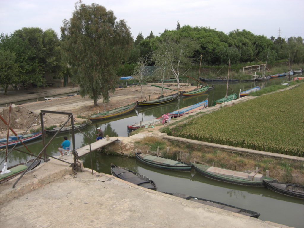Aerfotos Porte Silla harbour and rowing club, Albufera, ES, 2008-09-18