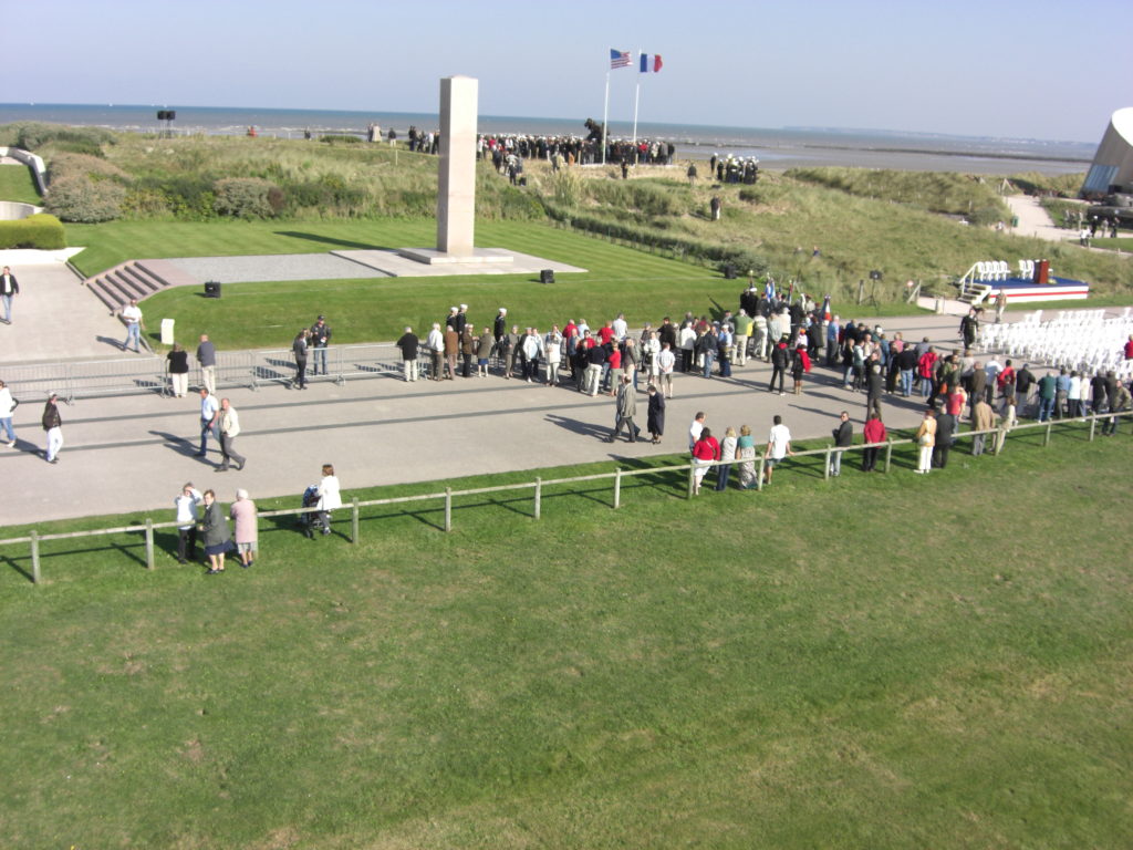 Aerfotos Dedication Monument Fallen Sailors WW2, Utah Beach, FR, 2008-09-27