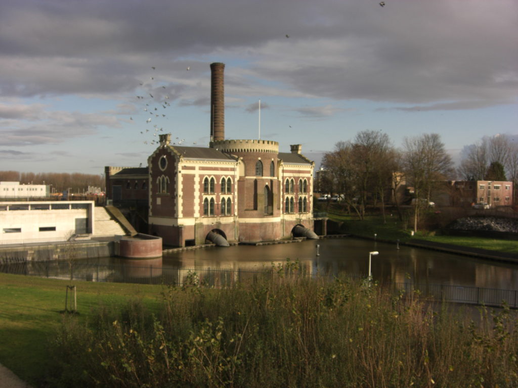 Aerfotos Stoomgemaal Lijnden, Hoofdweg Westzijde, Lijnden, NL, 2008-12-06