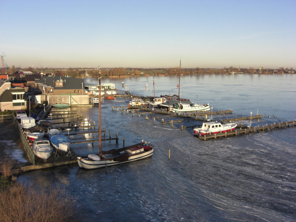 Aerfotos Bevroren Braassemermeer, Plantage, Roelofarendsveen, NL, 2009-01-06