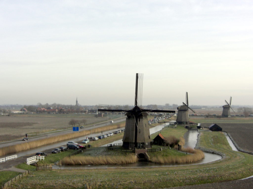 Aerfotos Molens, Noordervaart, Schermerhorn, NL, 2009-01-11