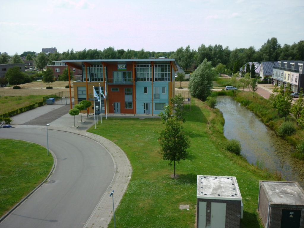 Aerfotos VDM kantoor, Zonnedauw, Drachten, NL, 2009-07-05